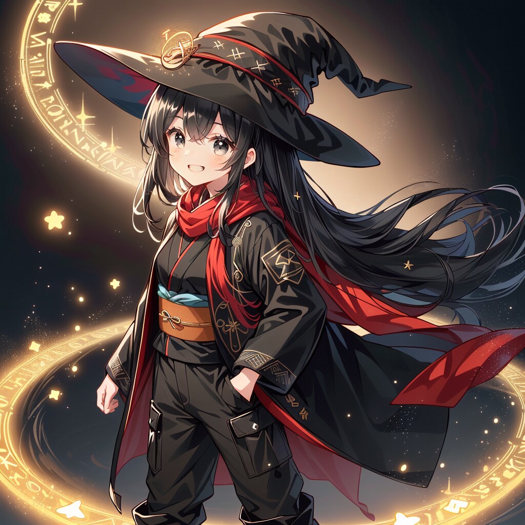 星と光の魔法と魔女