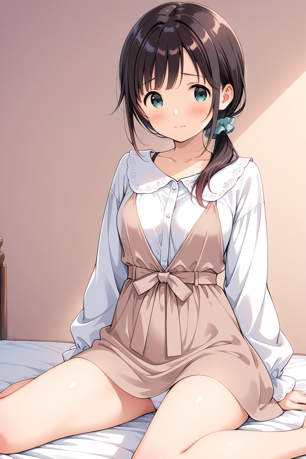 うぅ…視線が…