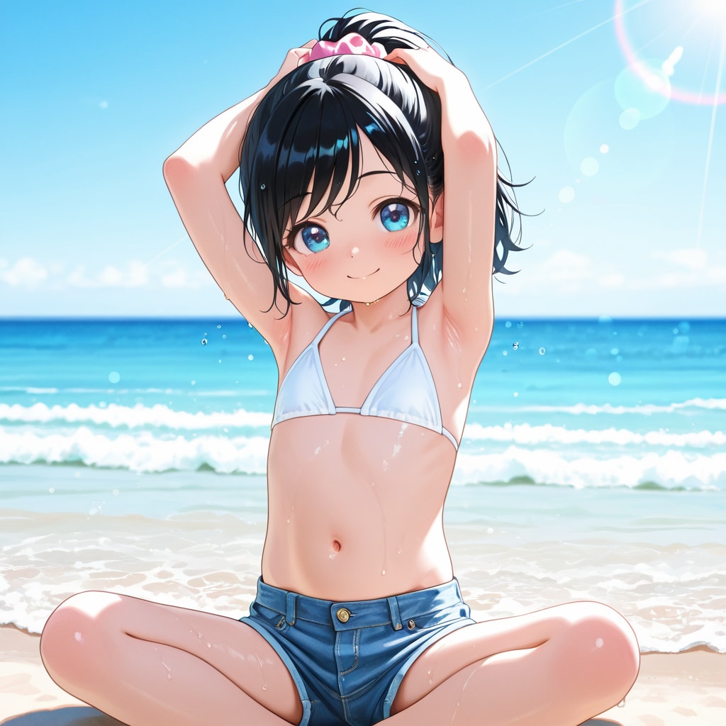 ポニテ少女