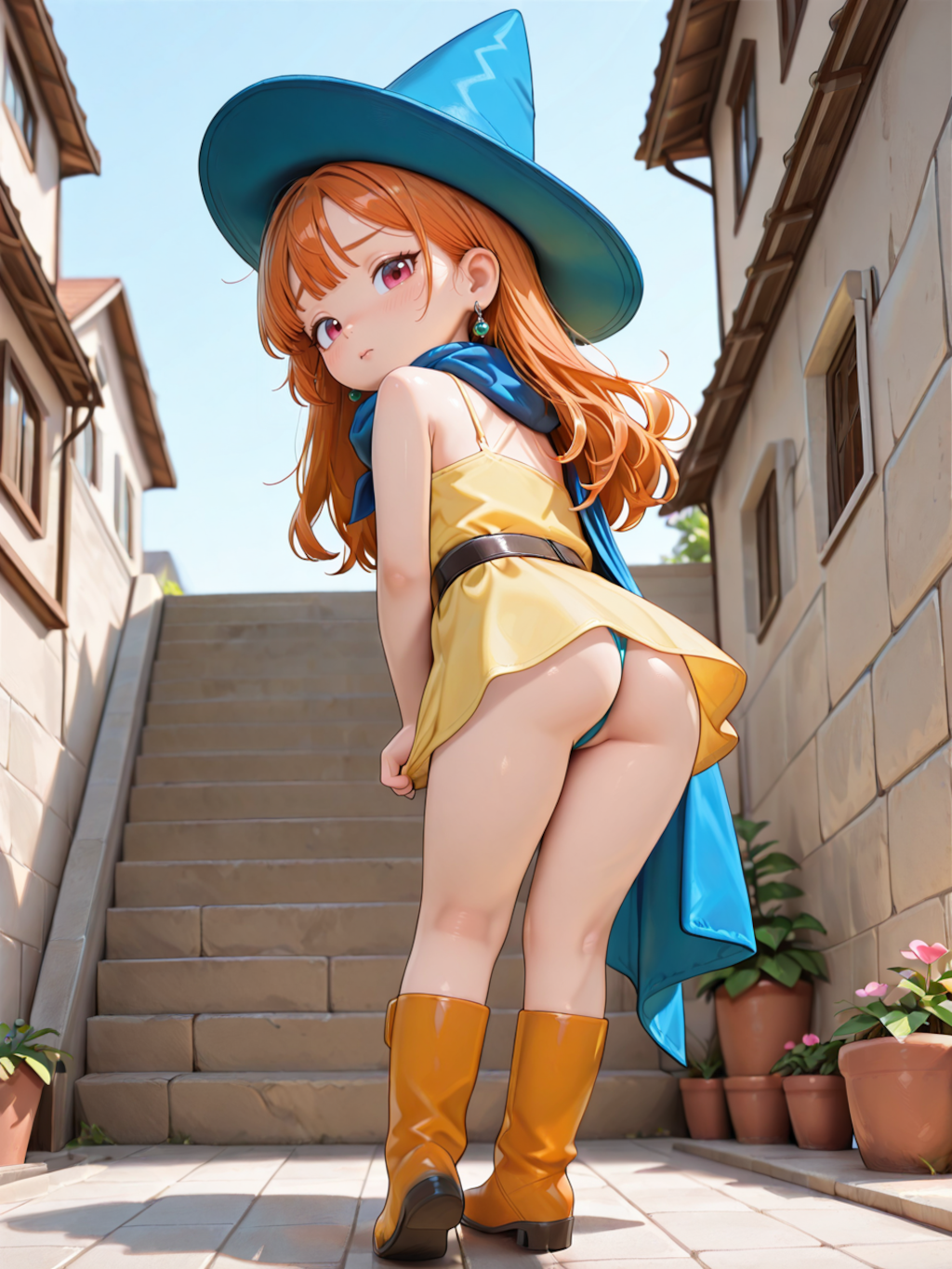 ドラクエガールズお尻ふりふり動画