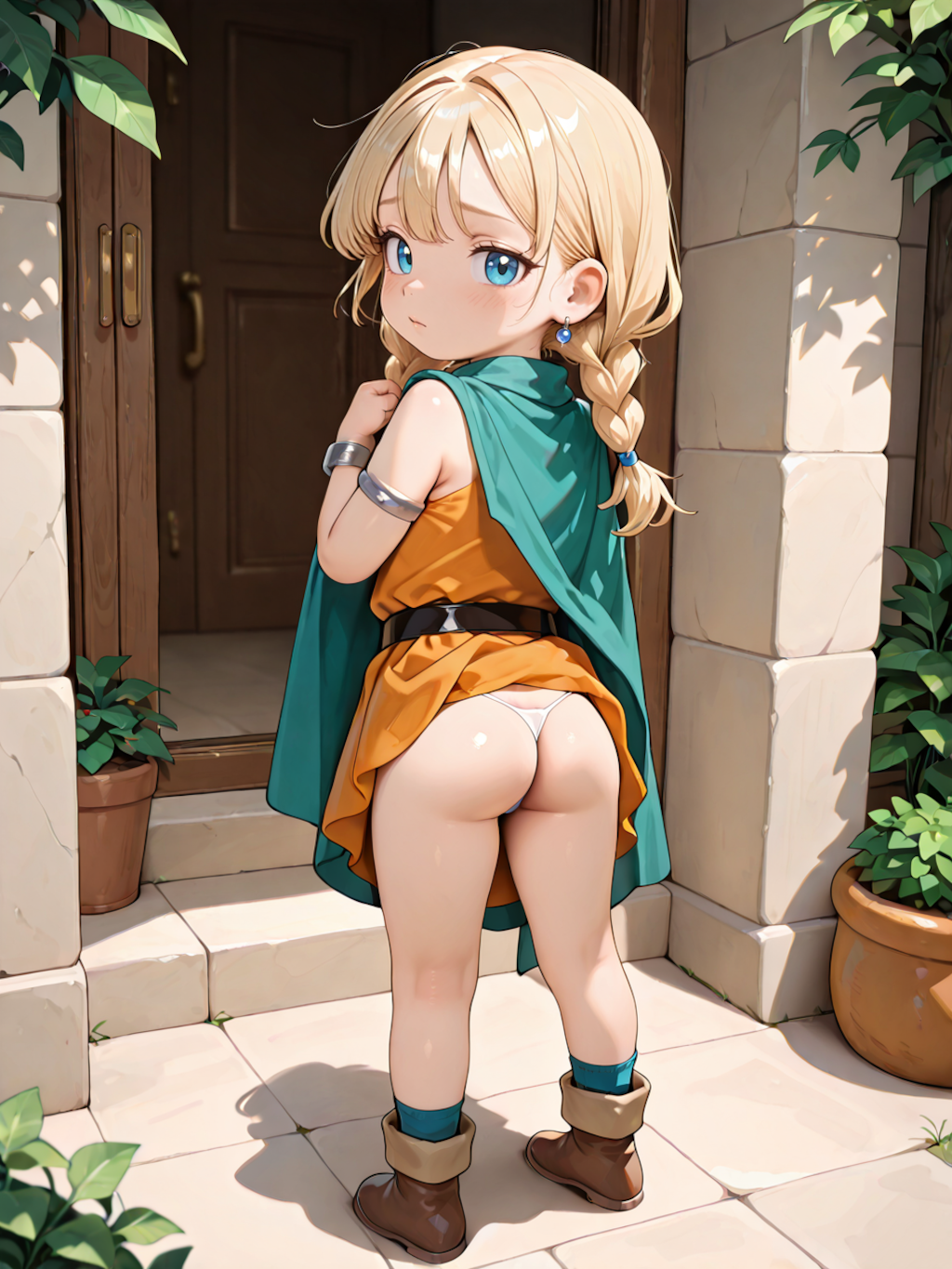 ドラクエガールズお尻ふりふり動画