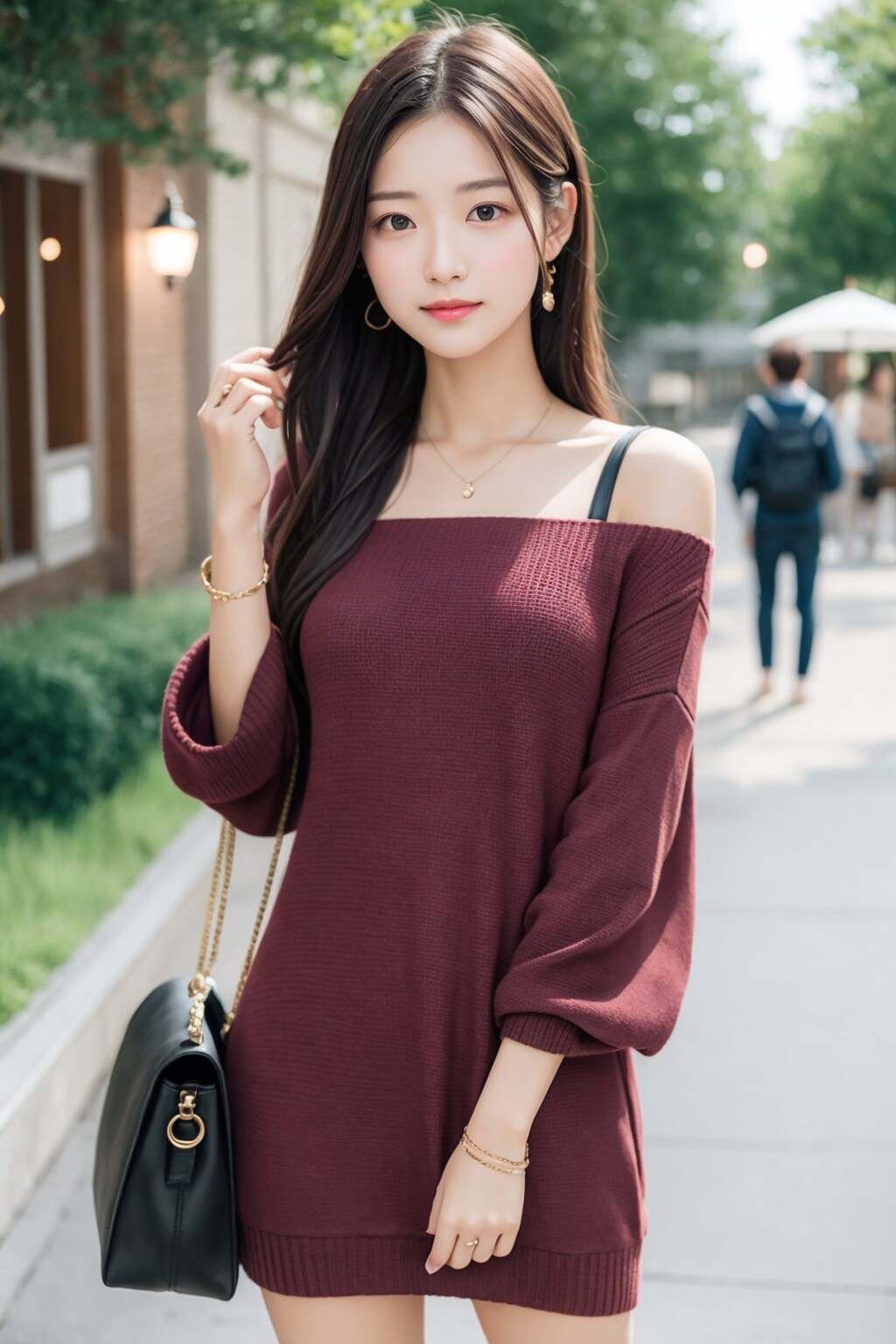 G☆Girl♯09  待ち合わせ | の人気AIイラスト・グラビア