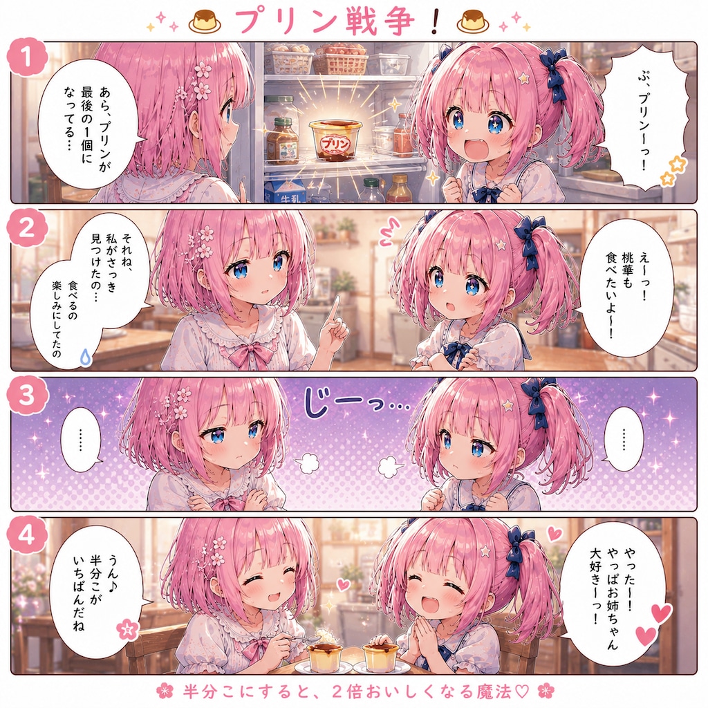 桃花と桃華の何でもない日常④