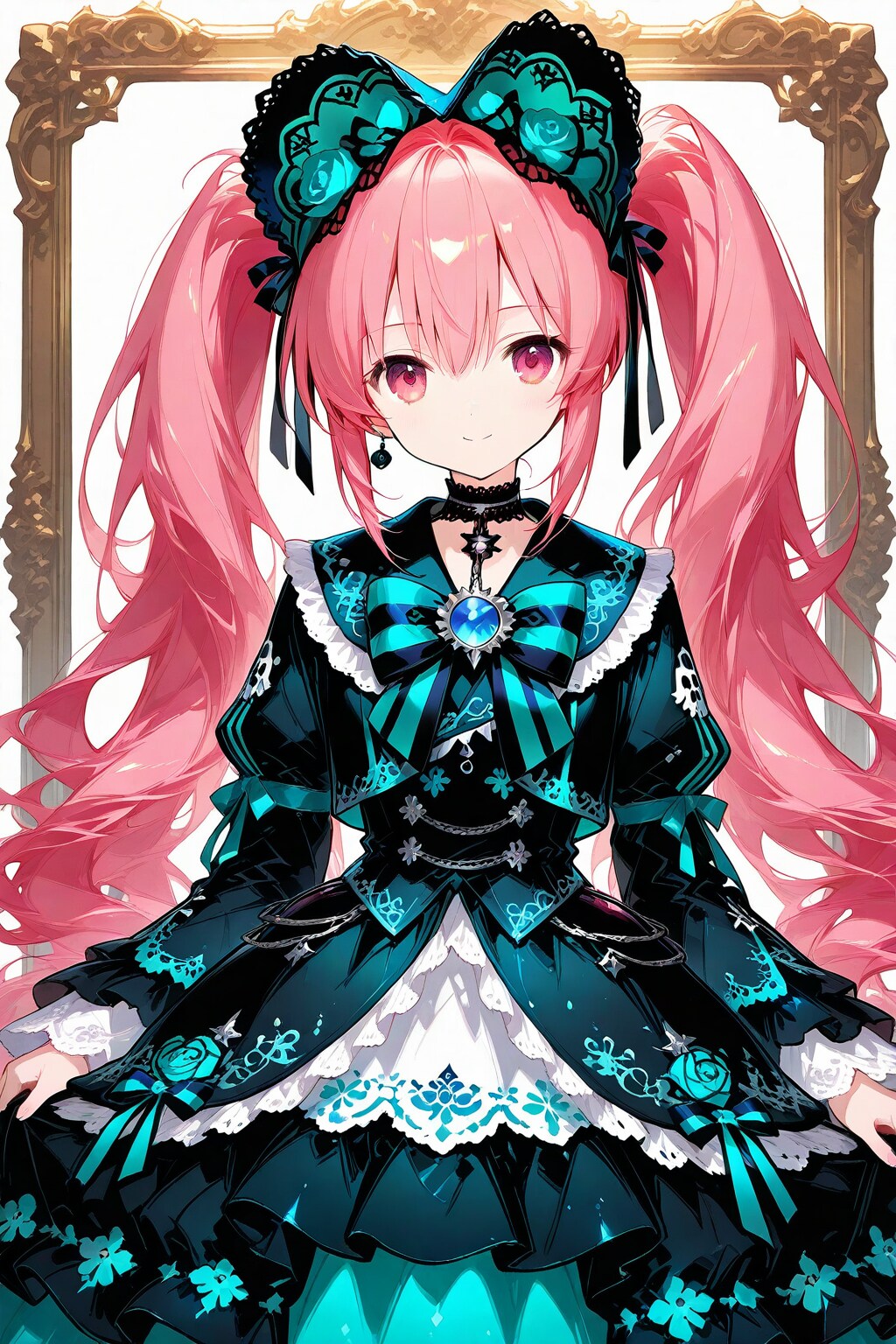 チョーカーガール | の人気AIイラスト・グラビア