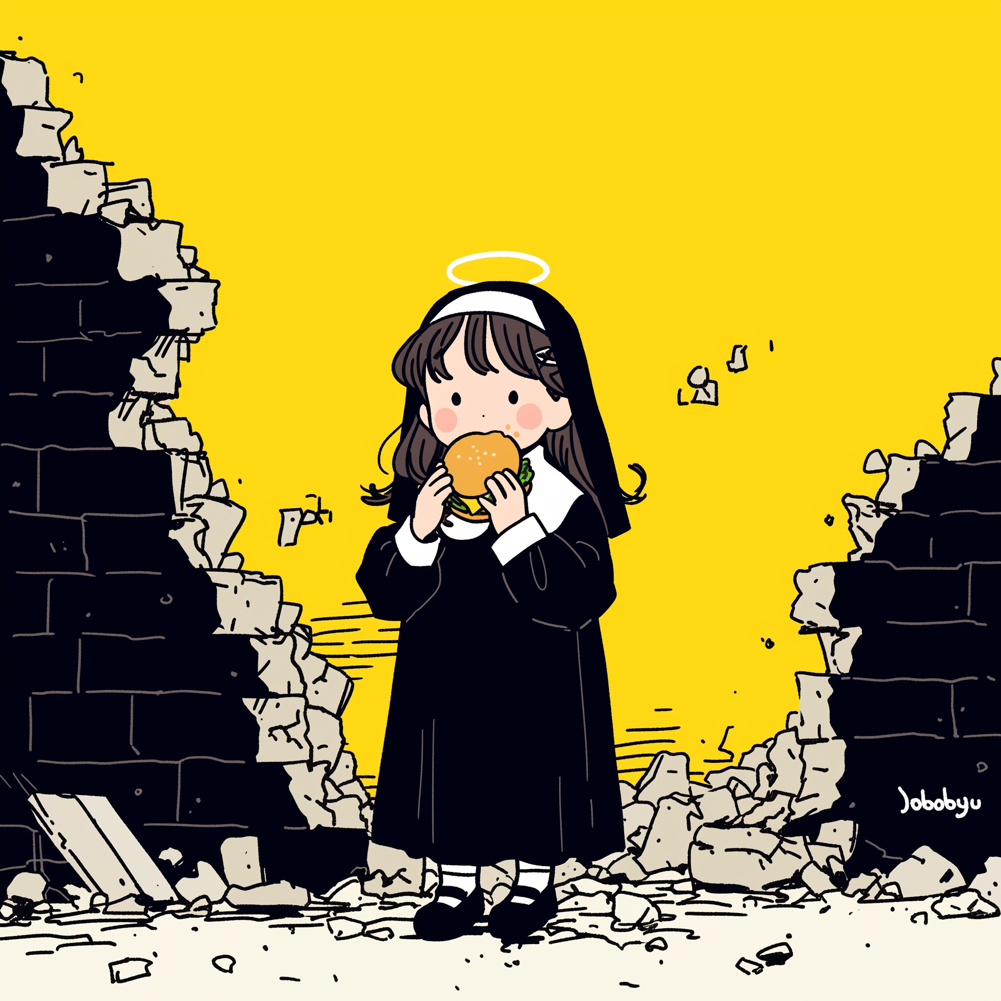 神の子も栄養補給しなきゃやってられない