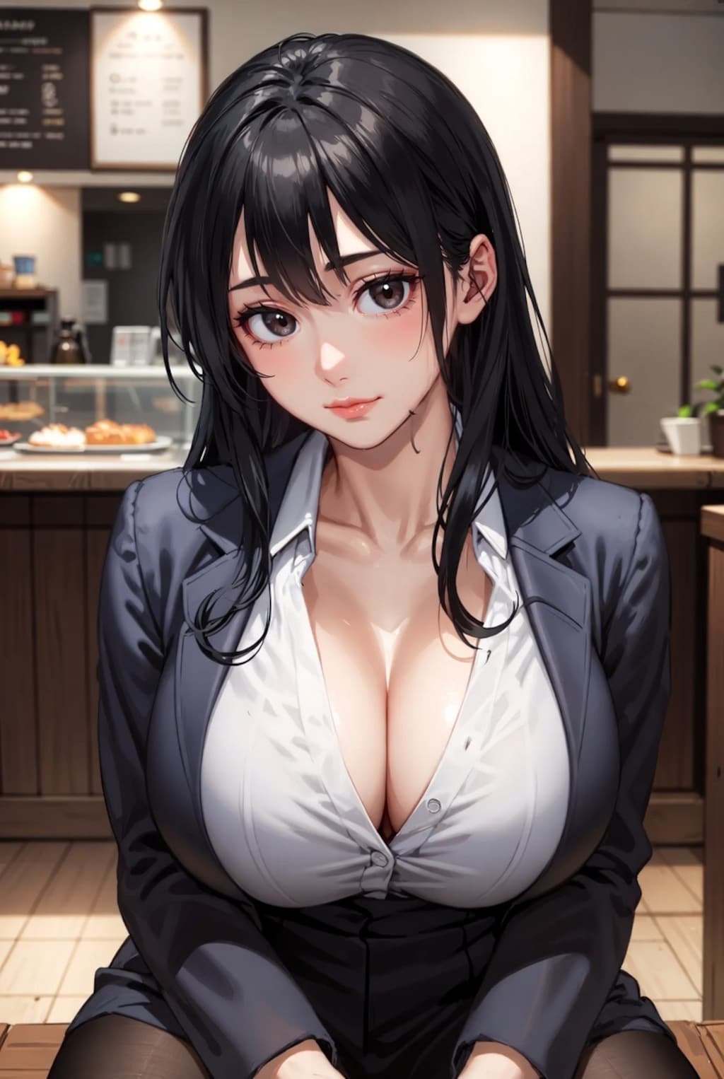 スーツのお姉さん