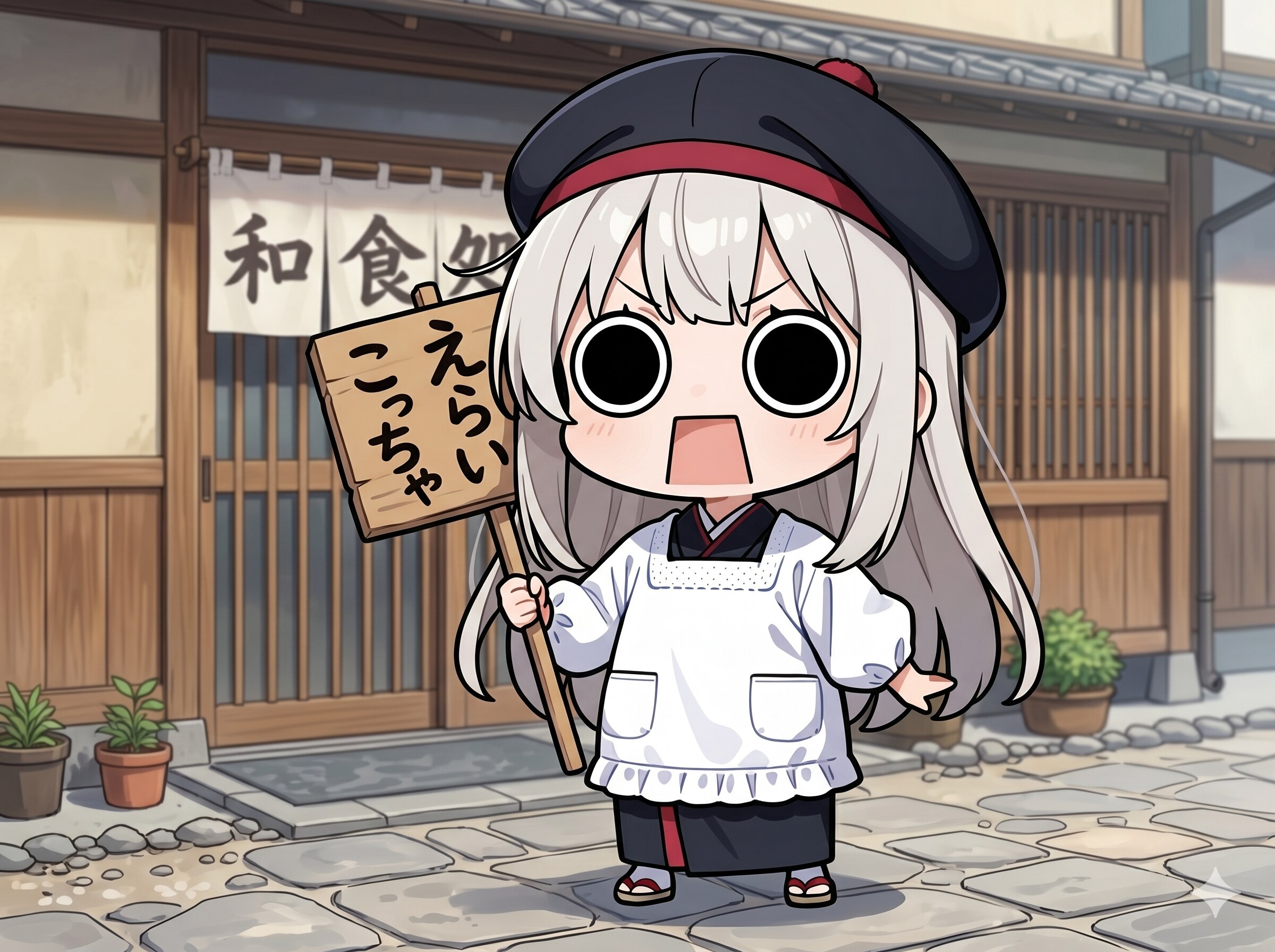 和食処看板娘えらいこっちゃ嬢