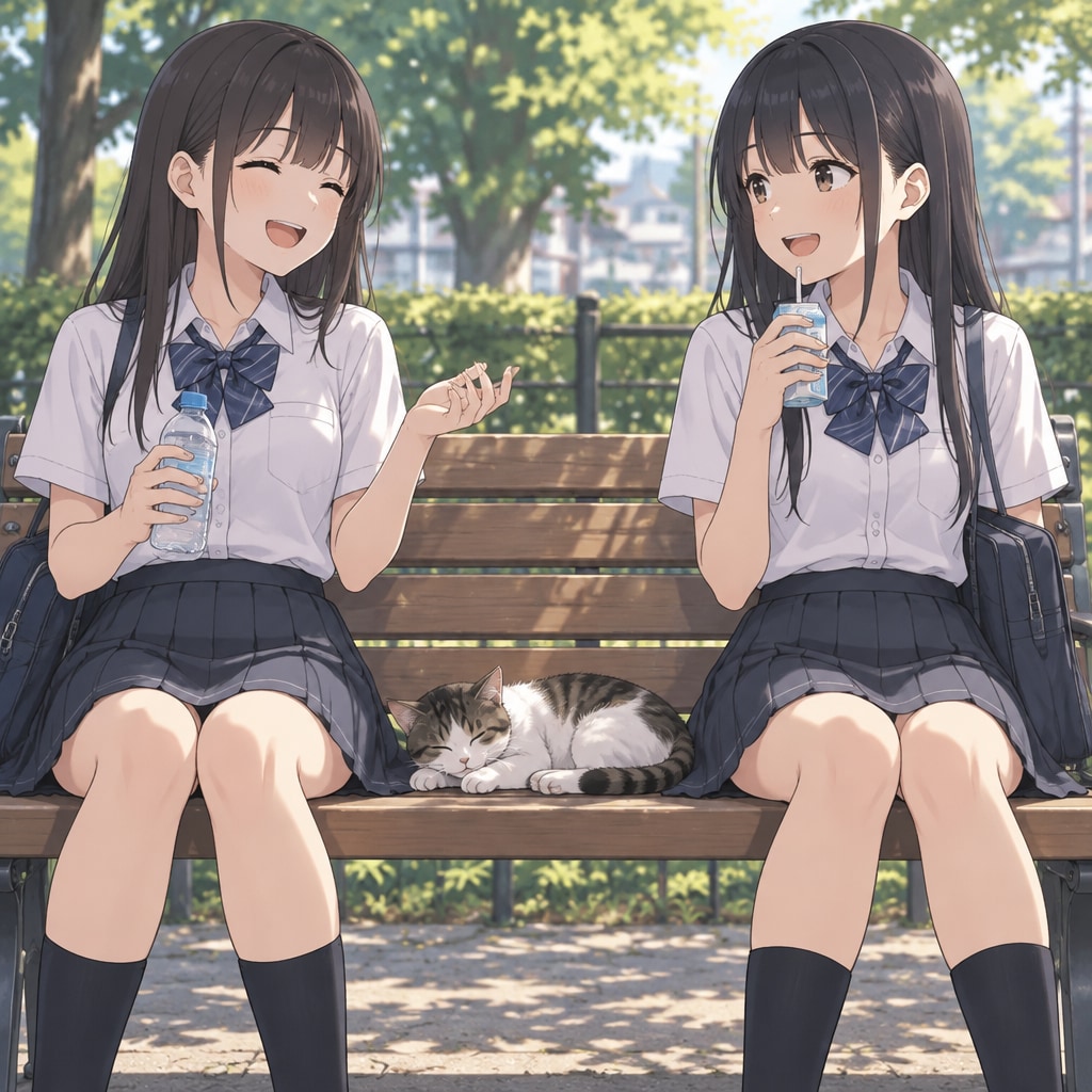 ねこと少女