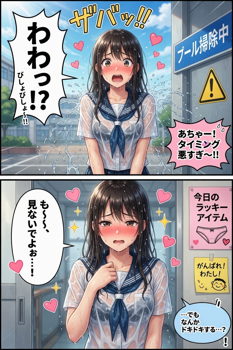 透けてる