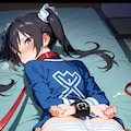 拘束して前からも後ろからもぶっかけ。 10枚目