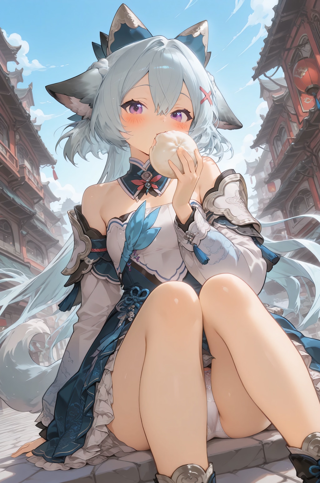 狐巫女のナレ