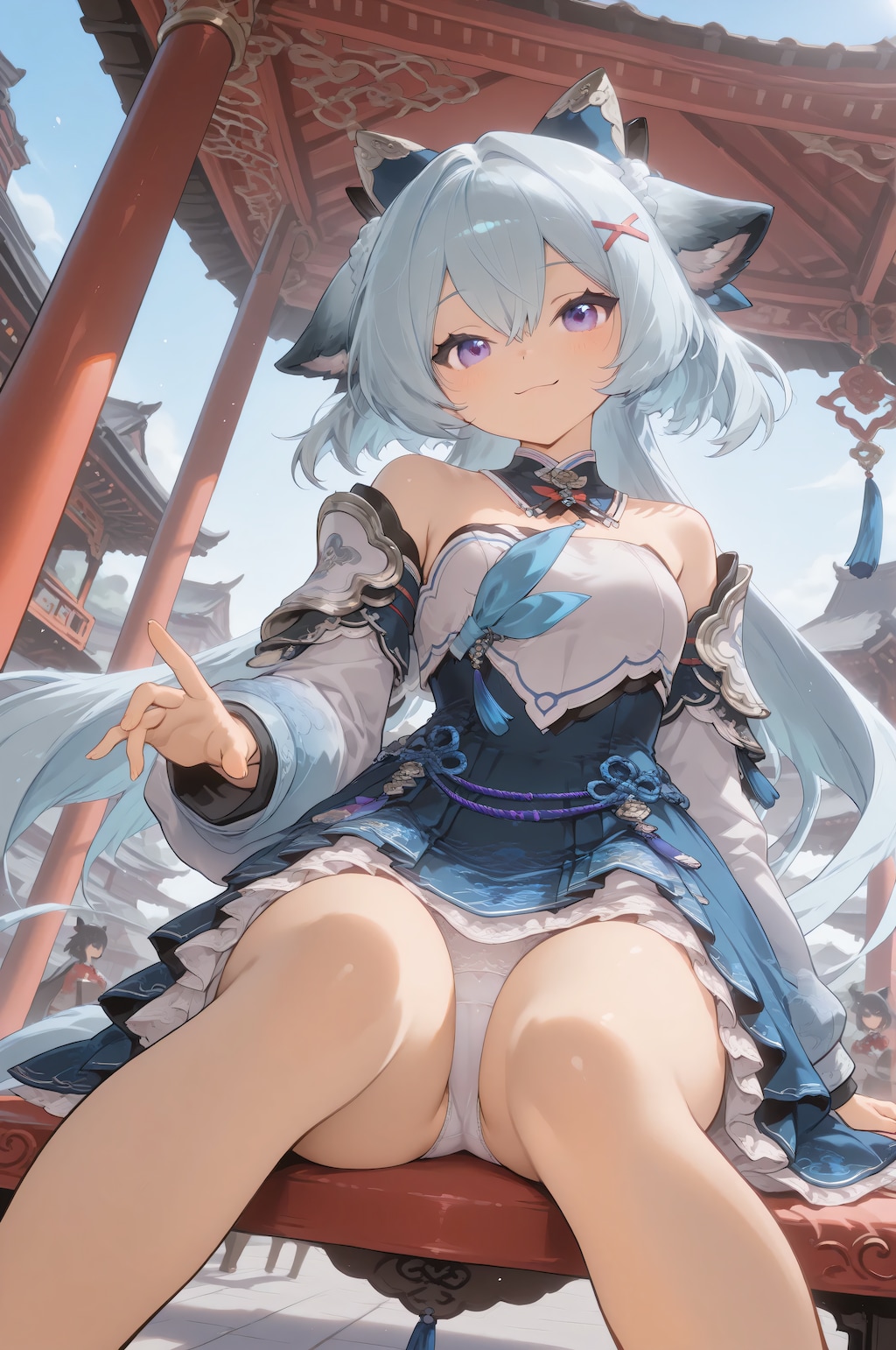 狐巫女のナレ