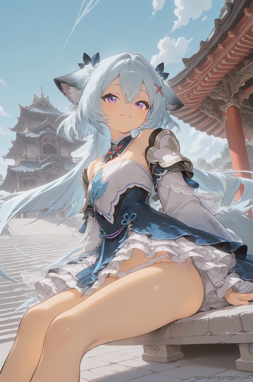 狐巫女のナレ