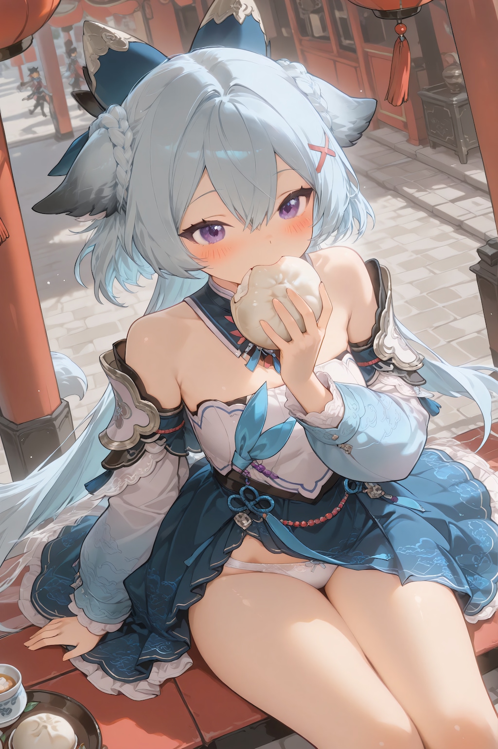 狐巫女のナレ