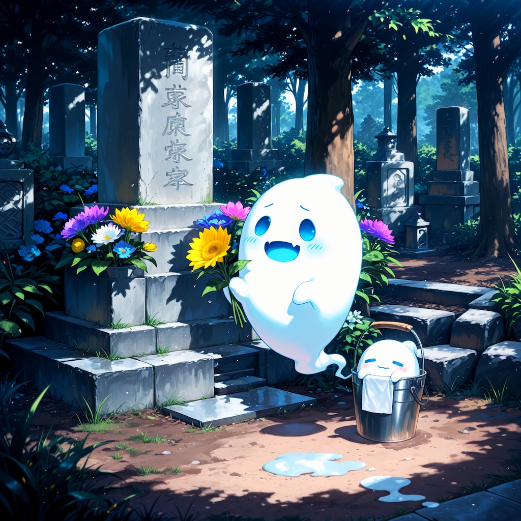 おばけのお墓参り