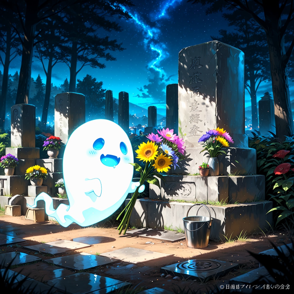 おばけのお墓参り