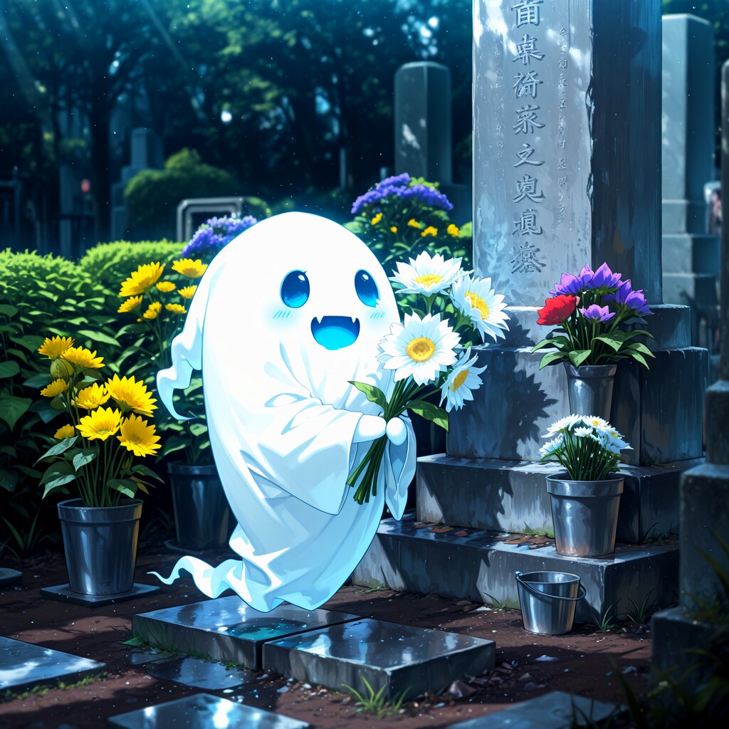 おばけのお墓参り