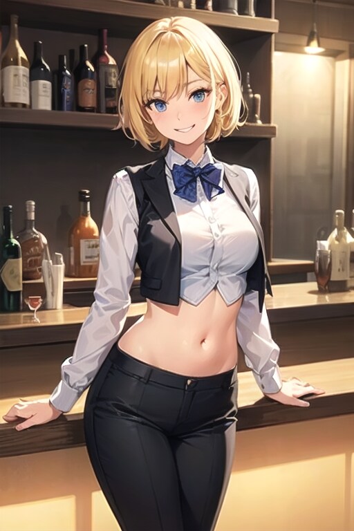 バーでバレンタイン
