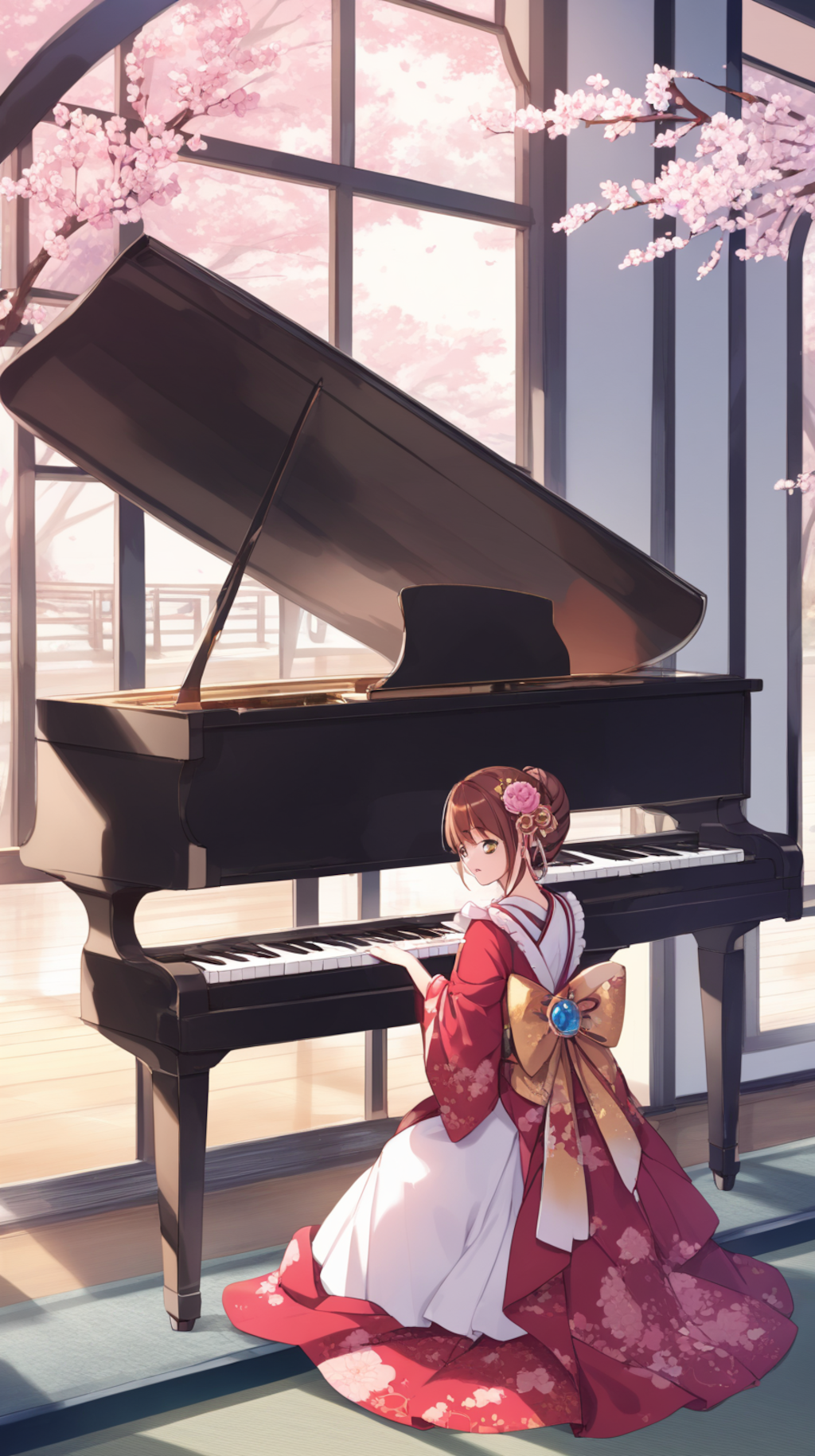 ピアノを移動させたかったので引いてって言ったら弾いた