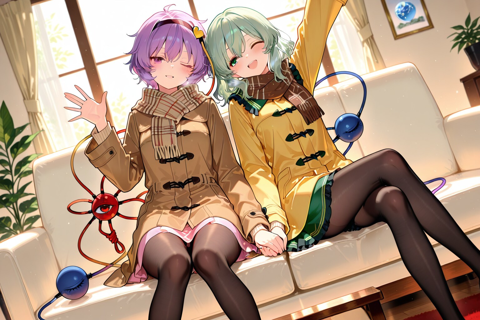 またね(古明地姉妹)