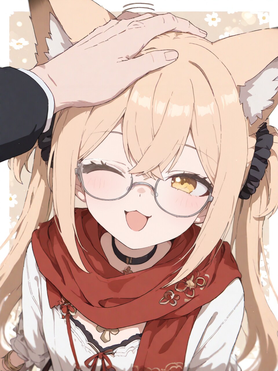 ミラさんを撫でくり回す
