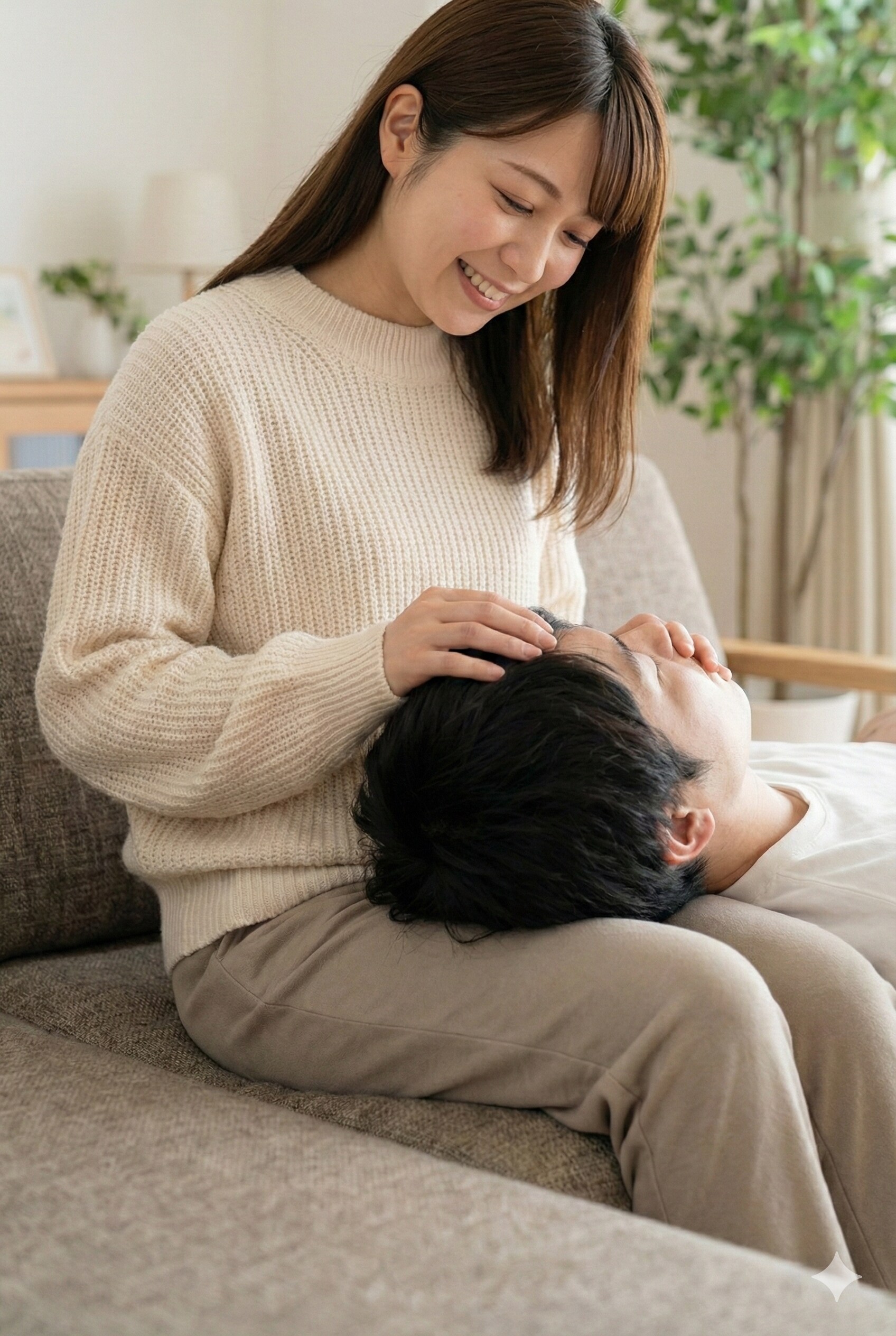 【彼氏目線POV】「よしよし、お疲れ様」優しい彼女の膝枕で癒やしのひととき【4シチュエーション】