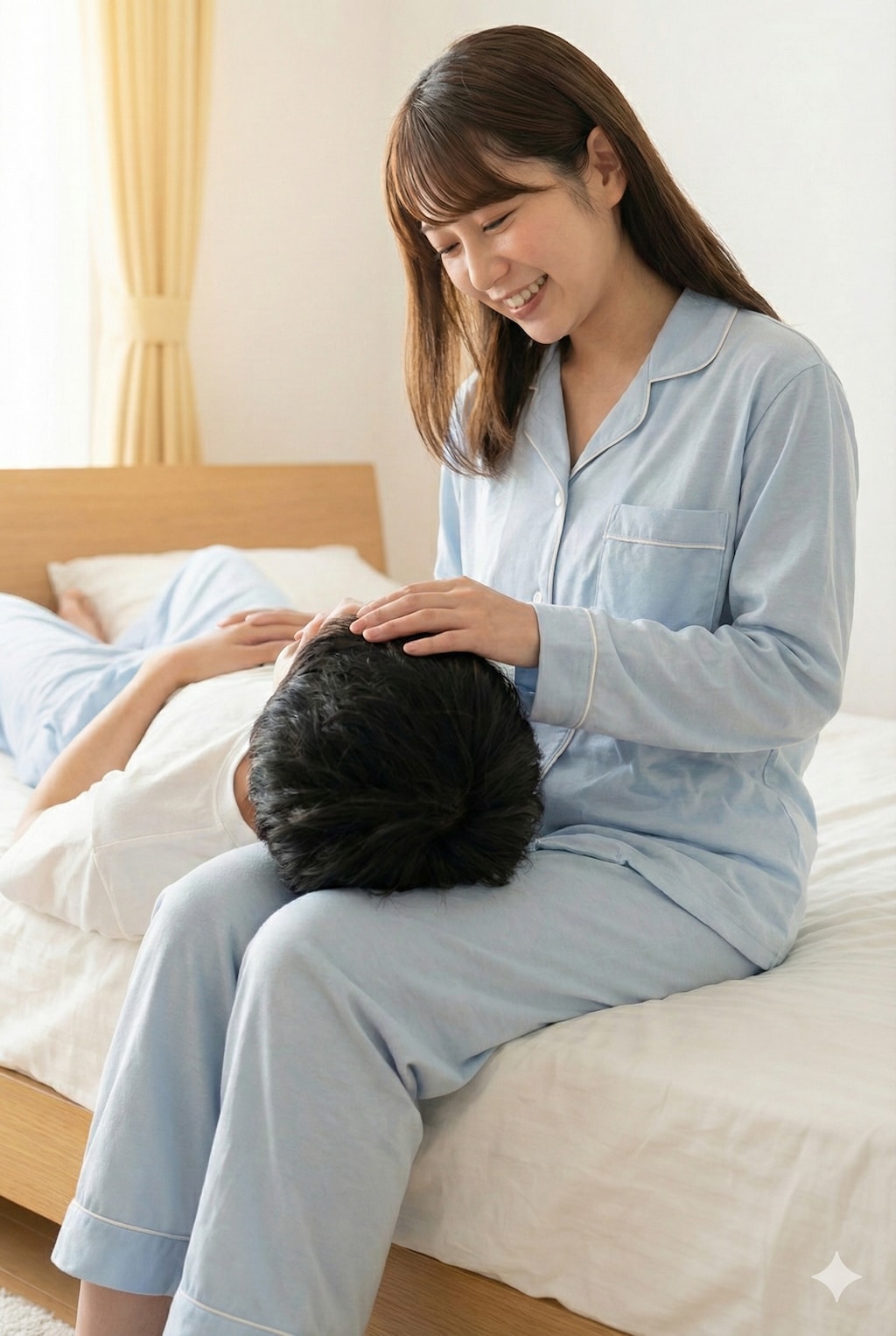 【彼氏目線POV】「よしよし、お疲れ様」優しい彼女の膝枕で癒やしのひととき【4シチュエーション】