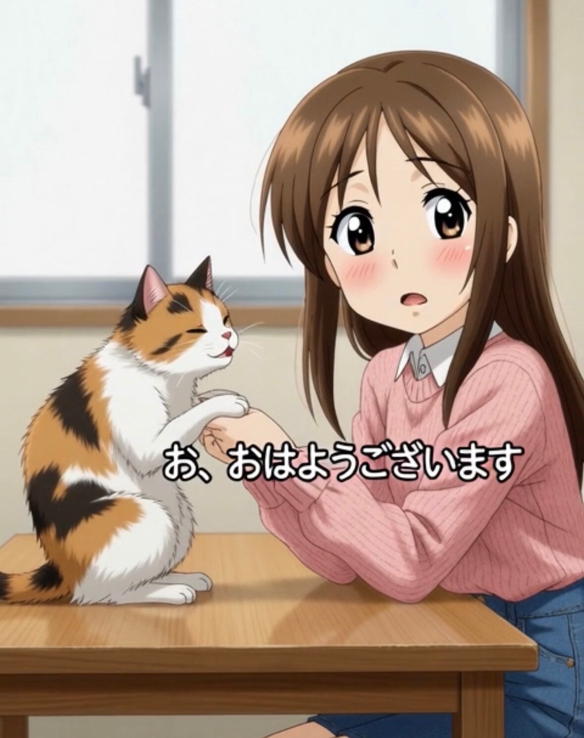 からかい上手の高木さん　「お、おはようございます😅」