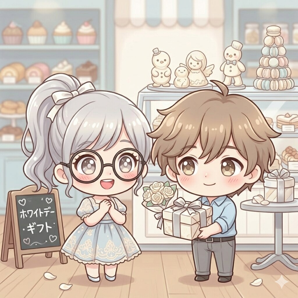 今日は「ホワイトデー」