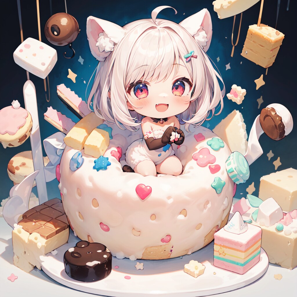 ケーキ大好き美味しいよ
