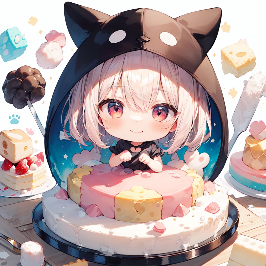 ケーキ大好き美味しいよ