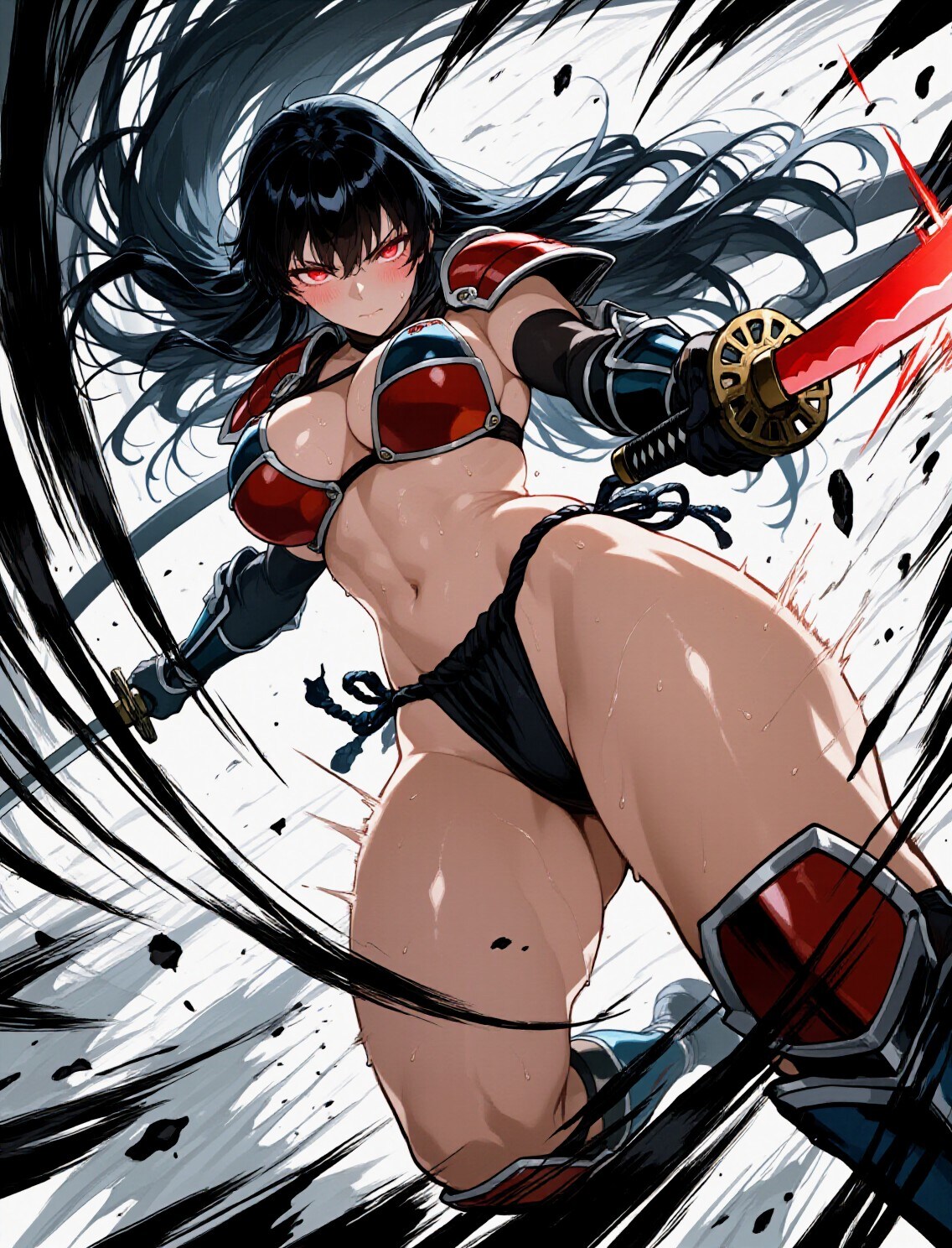 皆さまに感謝‼️ビキニアーマーお姉やんイラスト