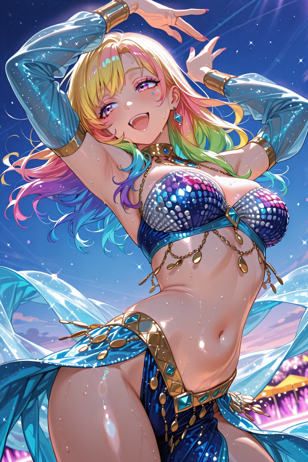 最初はベリーダンス