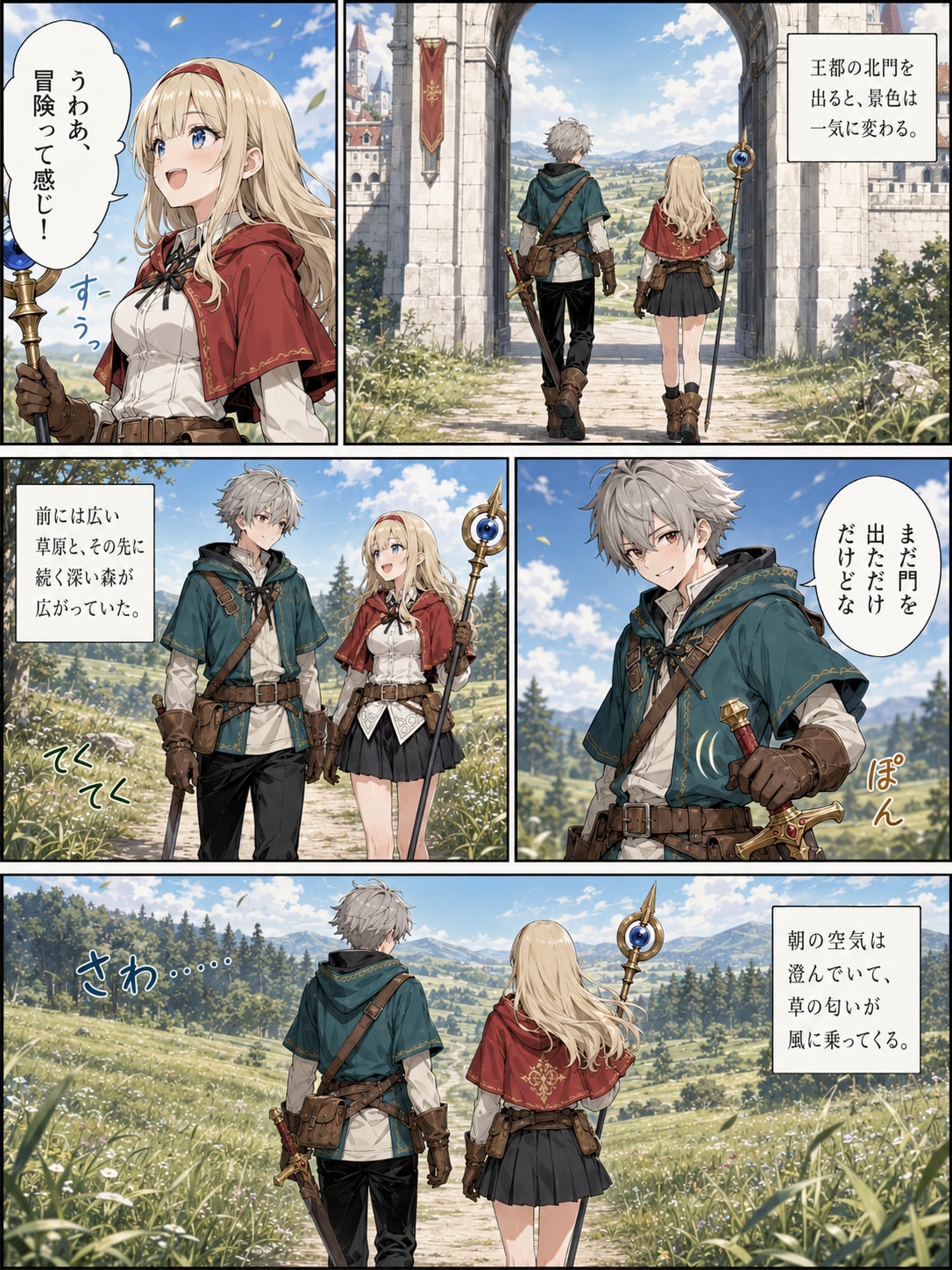 癒しの聖女と剣士　2話