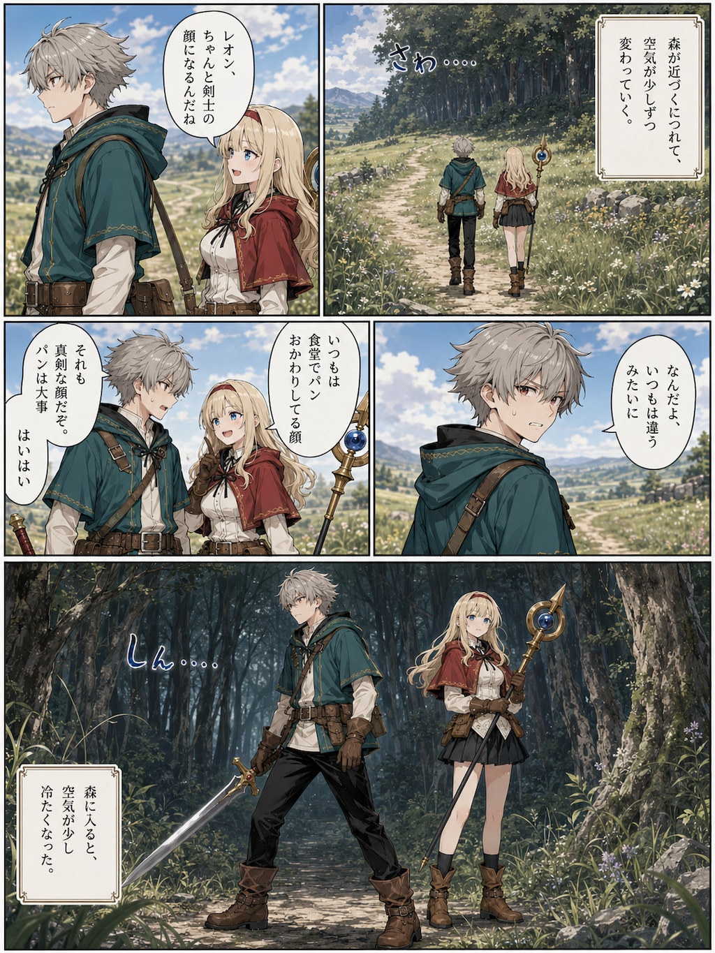 癒しの聖女と剣士　2話