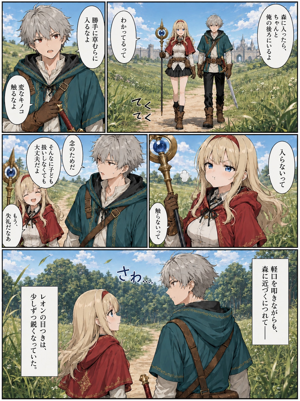癒しの聖女と剣士　2話