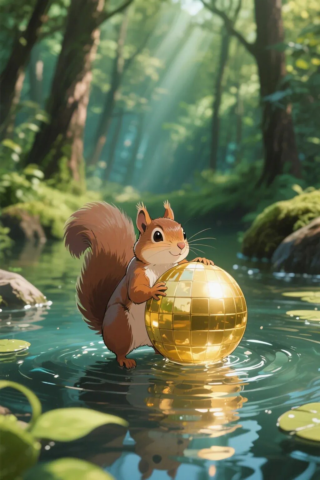 キンタマとリス