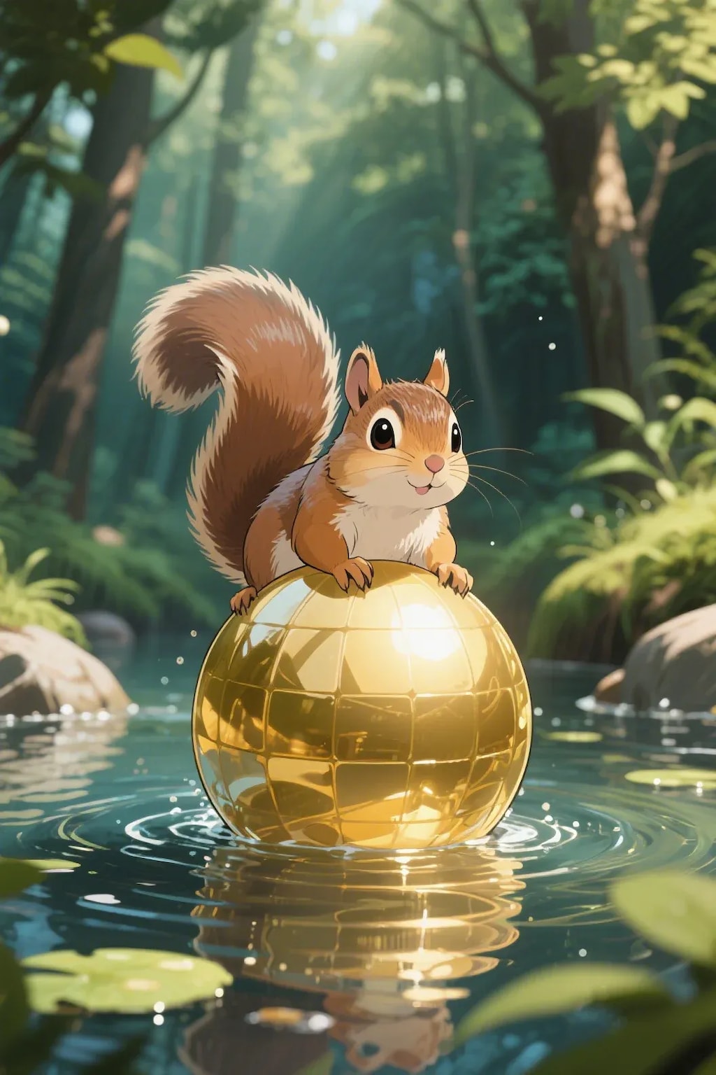 キンタマとリス