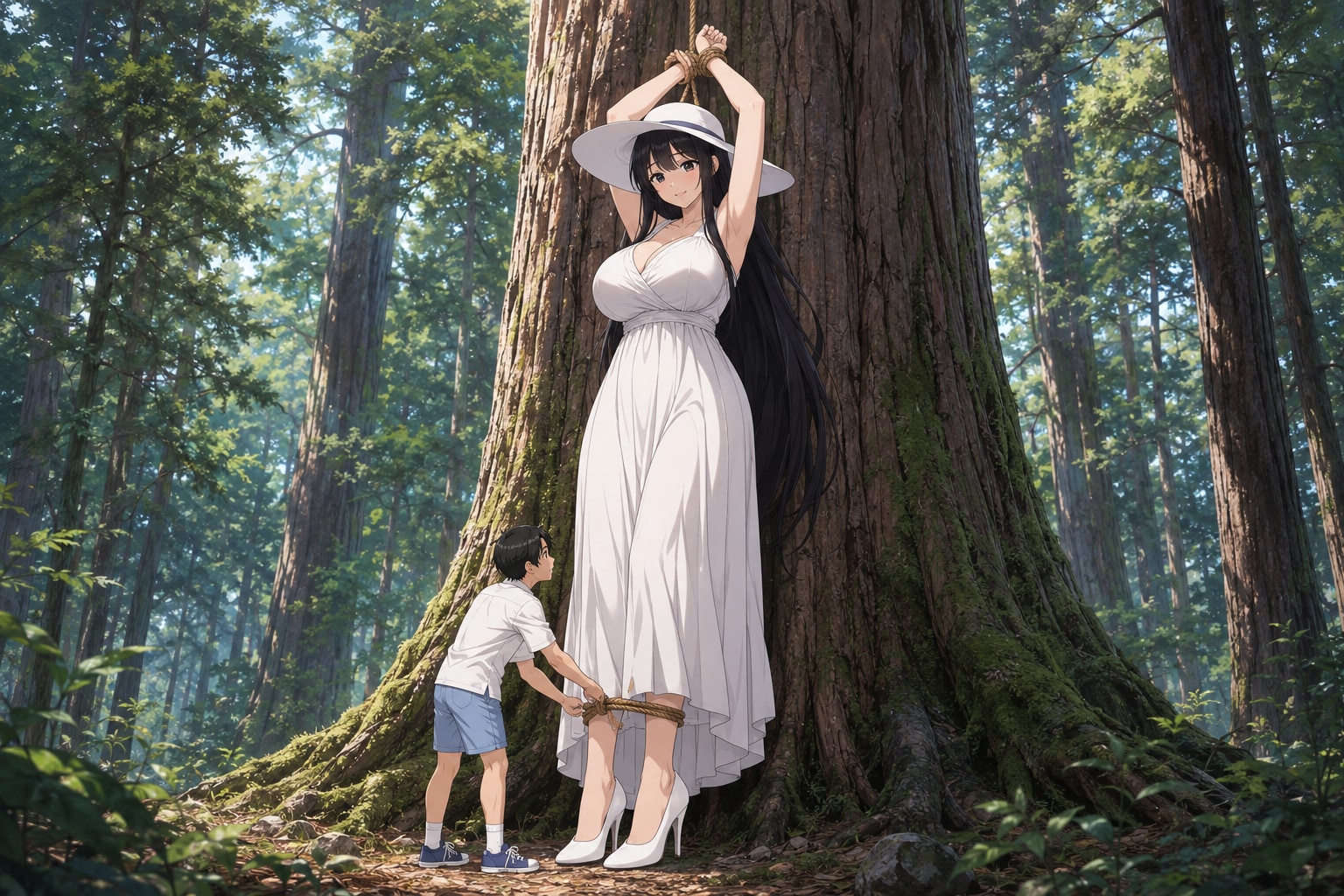 八尺様を生け捕り