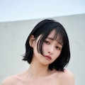 垂れ目ショートヘアの女の子 5枚目