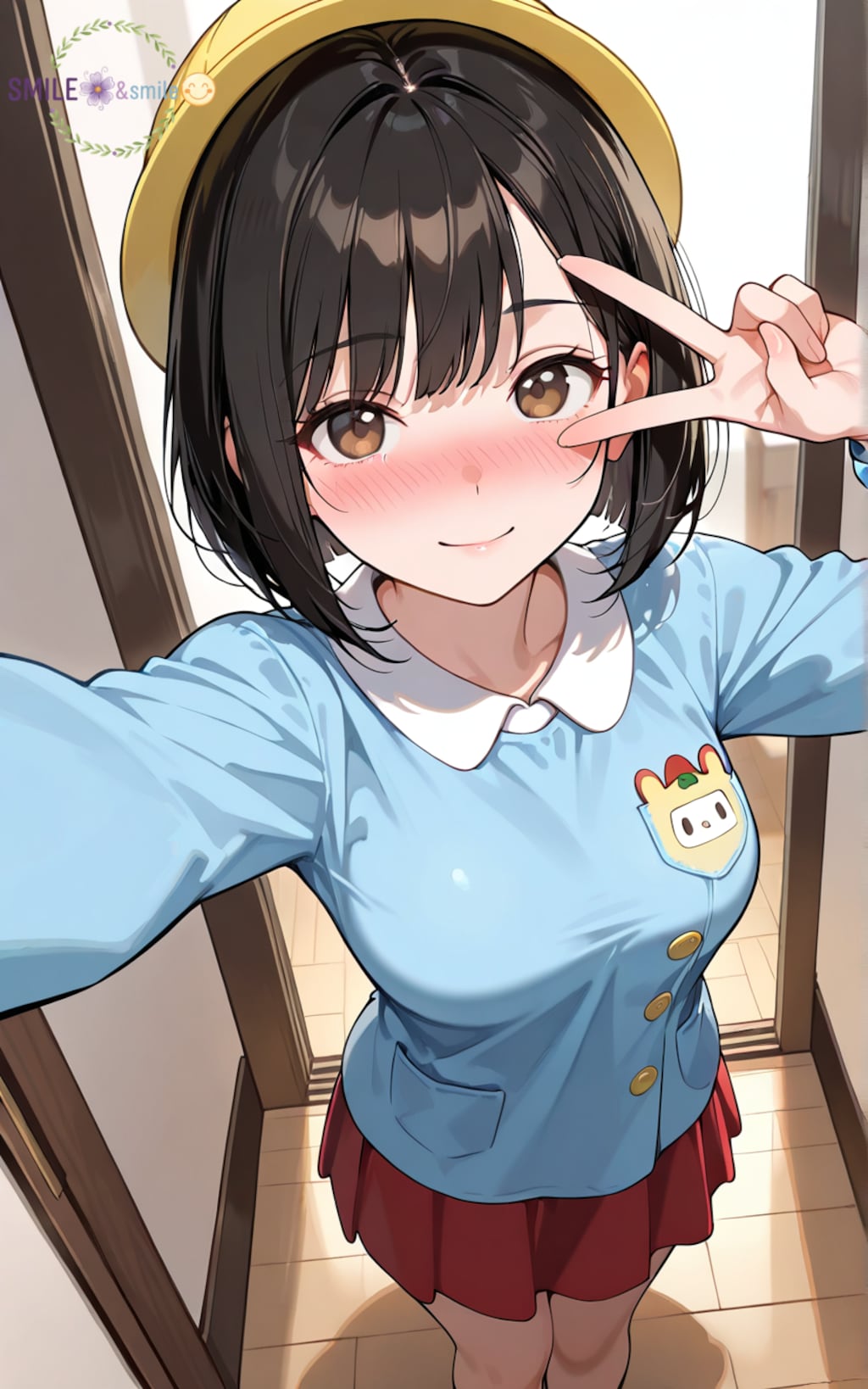 【今日の自撮り】幼稚園児