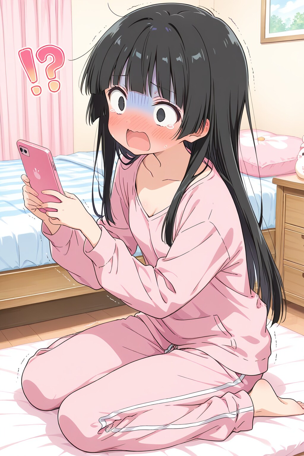 『にゅあああああーっ！？』カイリ（妹ちゃん）