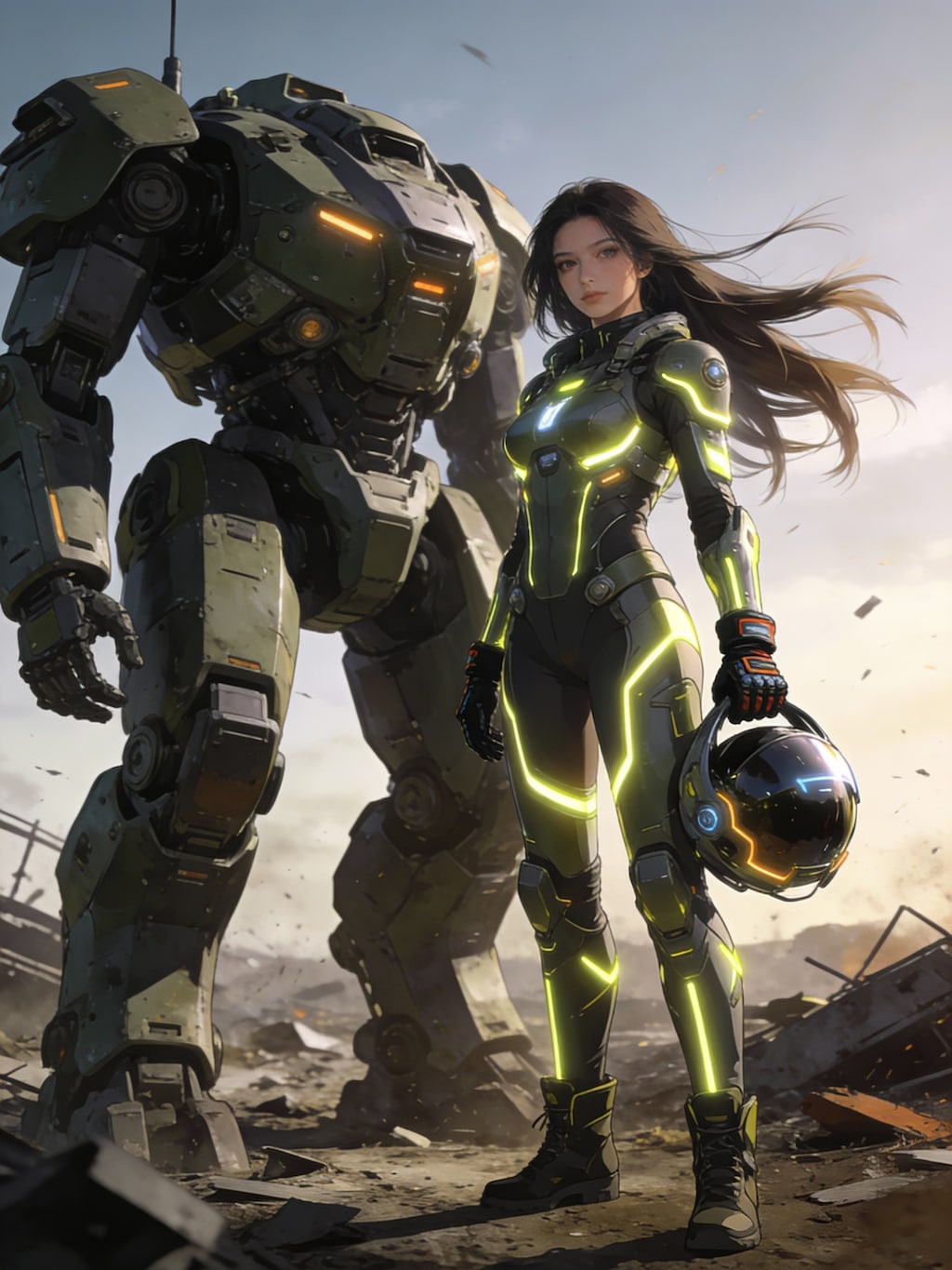 彼はバディよ。乗るわけじゃないわ。