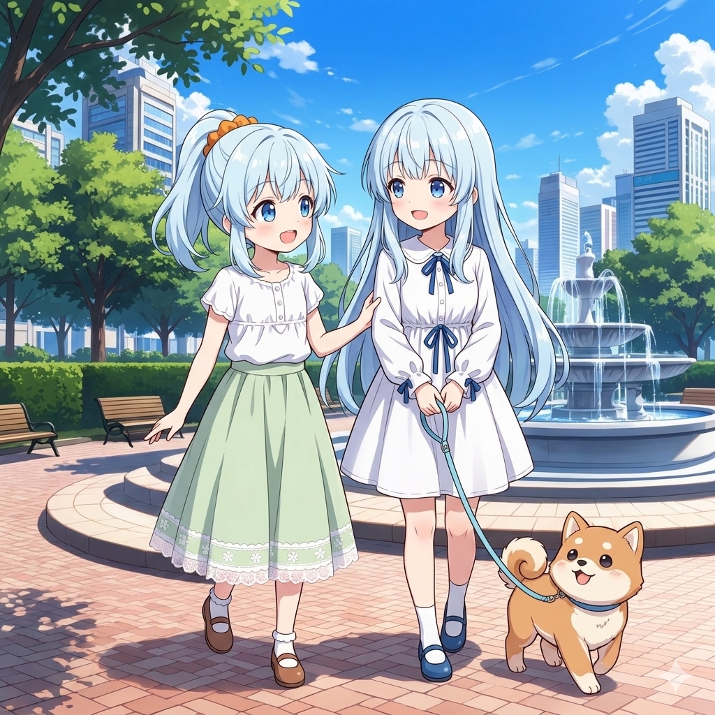 優葵ちゃんとあおいちゃんとコジローと(2)