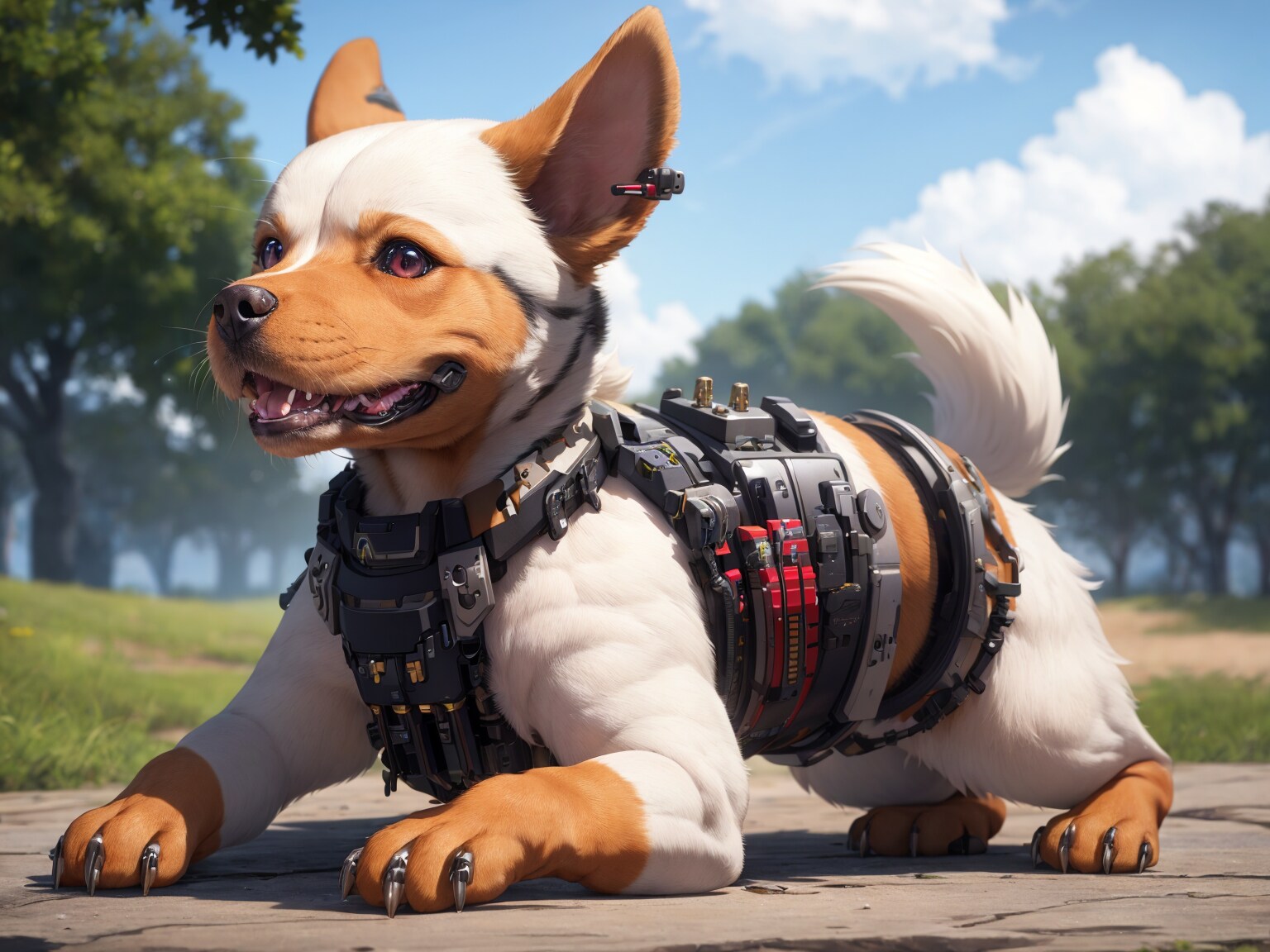 機械仕掛けの犬 その② | の人気AIイラスト・グラビア