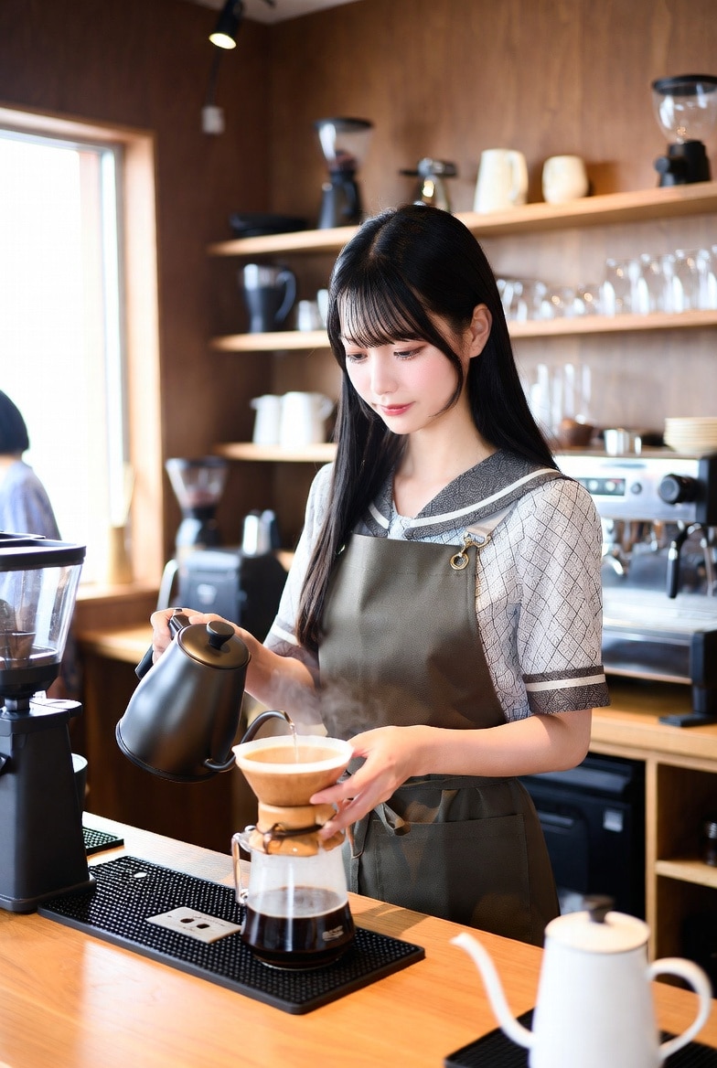 バリスタ的な | の人気AIイラスト・グラビア