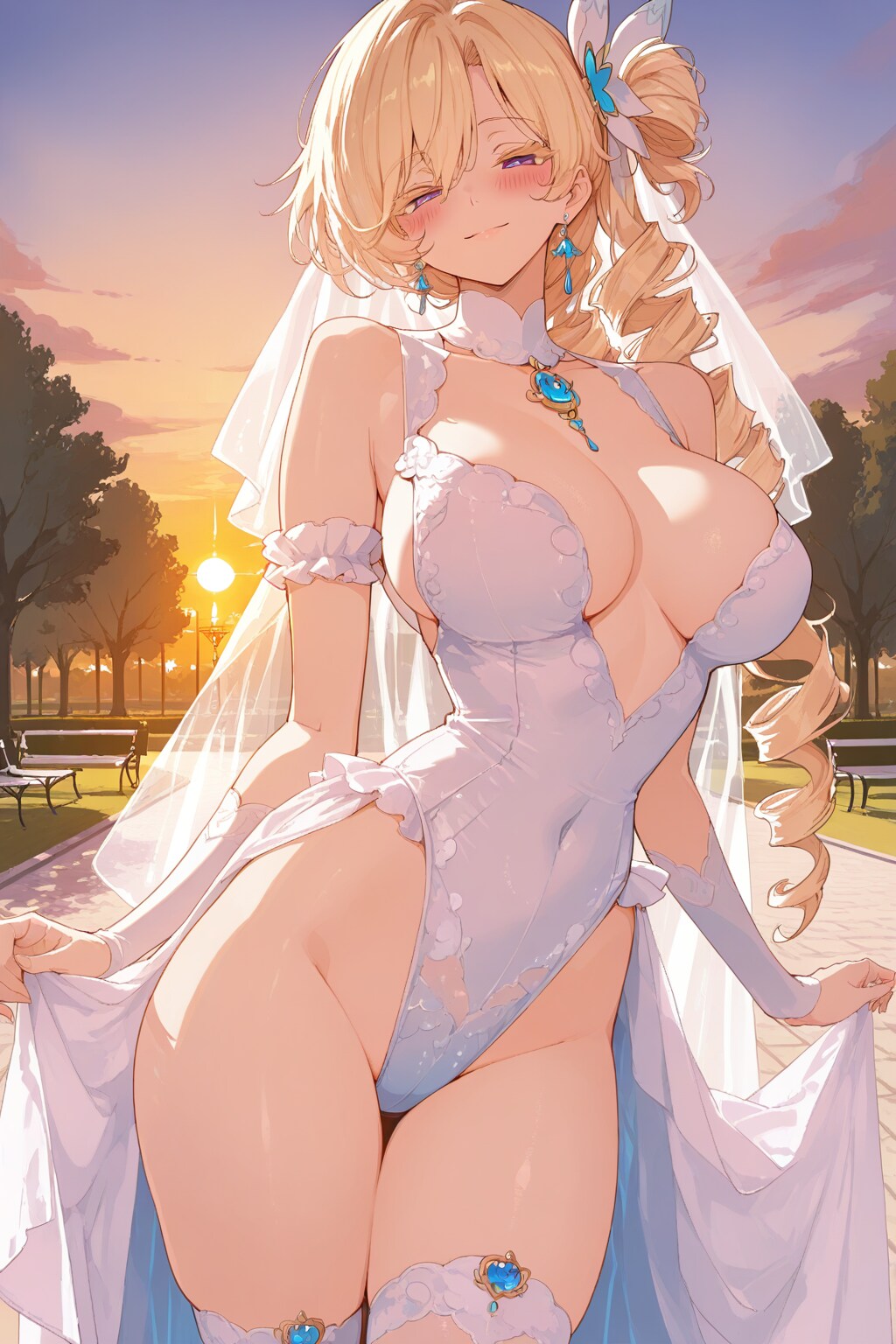 夕暮れの魔法少女