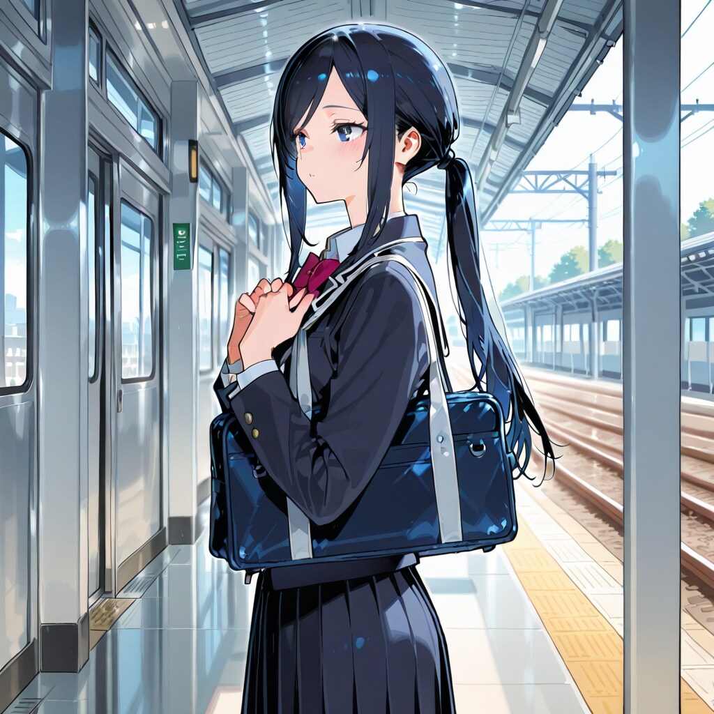習作／駅のホーム | の人気AIイラスト・グラビア