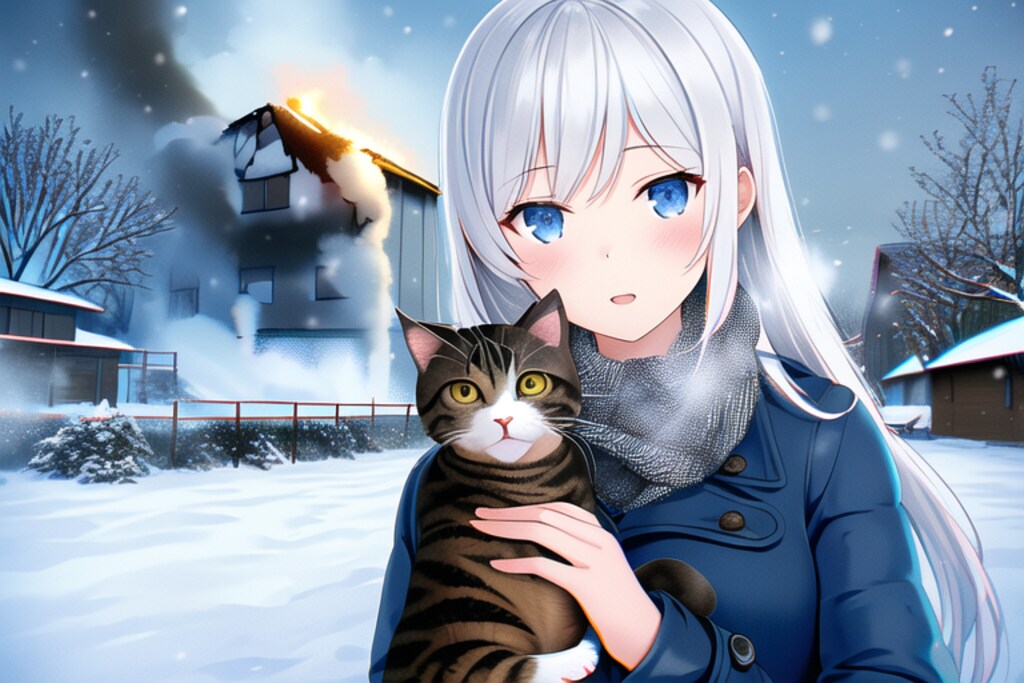 終末世界の少女たち　comet impact#２
