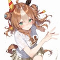 尾と耳を持つ少女 2枚目
